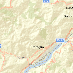 Roteglia Street Map