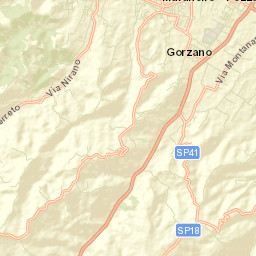 Pozza Street Map