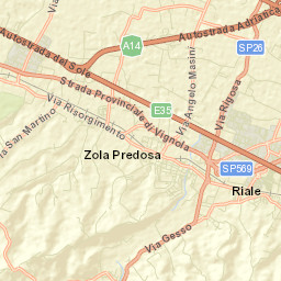 Ponte Ronca Street Map