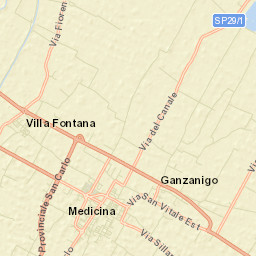 Villa Fontana Street Map