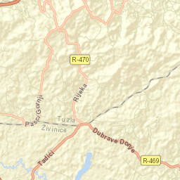 Dubrave Donje Street Map