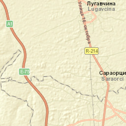 Lugavčina Street Map