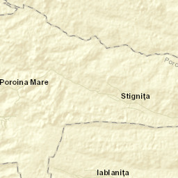 Comuna Poroina Mare Street Map