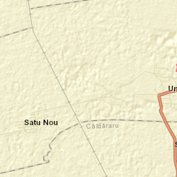 Comuna Ungheni Street Map