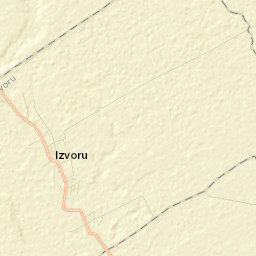 Comuna Izvoru Street Map