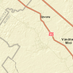 Vânătorii Mari Street Map