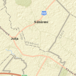 Săbăreni Street Map