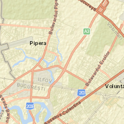 Voluntari City Street Map