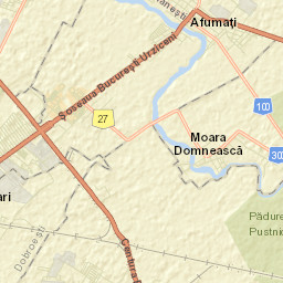 Comuna Afumaţi Street Map