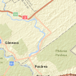 Comuna Găneasa Street Map