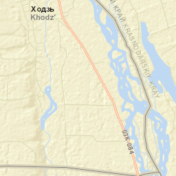 Khodz’ Street Map