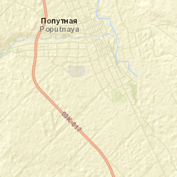 Poputnaya Street Map