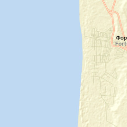 Fort-Shevchenko Street Map