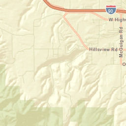North Spearfish Street Map