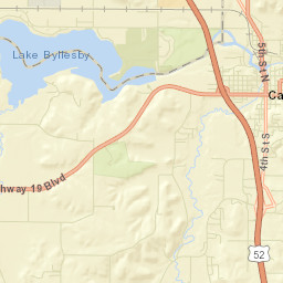 Cannon Falls Street Map