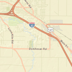 Bellevue Street Map