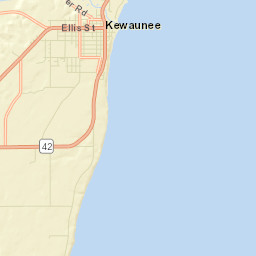 Kewaunee Street Map