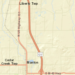 Manton Street Map