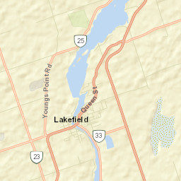 Lakefield Street Map
