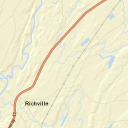 Richville New York Street Map