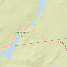 Franklin Falls New York Street Map