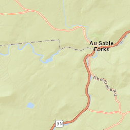 Rome New York Street Map