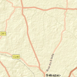 Sébazac-Concourès Street Map