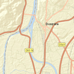 Donzère Street Map