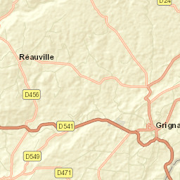 Grignan Street Map