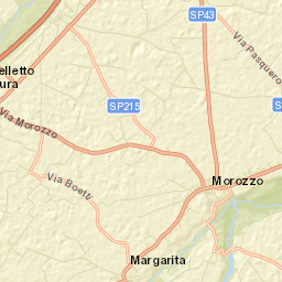 Montanera Street Map