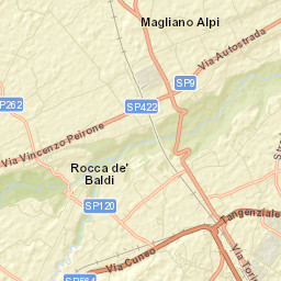 Rocca De' Baldi Street Map
