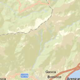 Arenzano Street Map