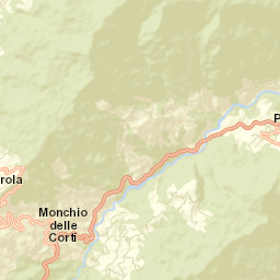 Monchio delle Corti Street Map