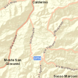 Calderino Street Map
