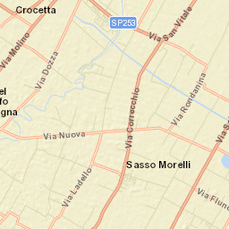 Sesto Imolese Street Map