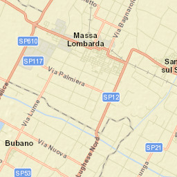 Sant'Agata sul Santerno Street Map