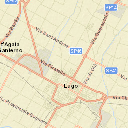 Lugo Street Map