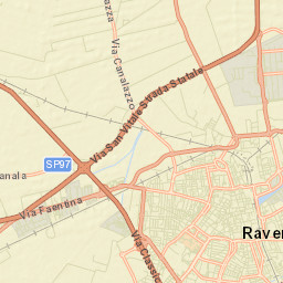 Ravenna Street Map