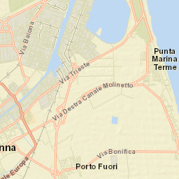 Punta Marina Street Map
