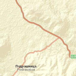 Podbrdo Street Map