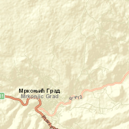 Mrkonjić Grad Street Map