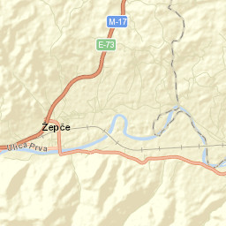 Žepče Street Map