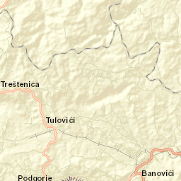Banovići Street Map