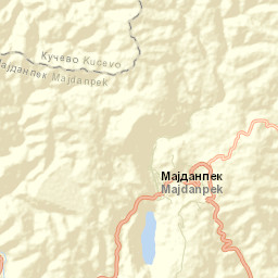 Majdanpek Street Map