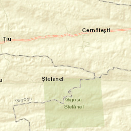 Cernăteşti Street Map
