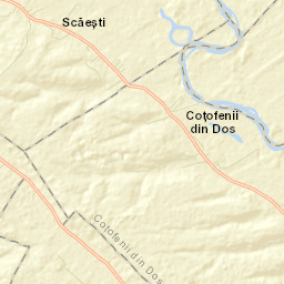 Coţofenii din Dos Street Map
