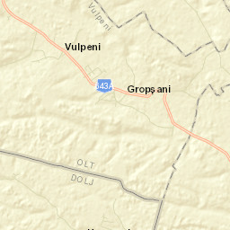 Comuna Vulpeni Street Map