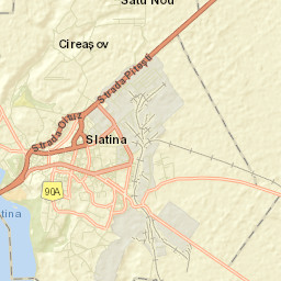 Slatina Street Map