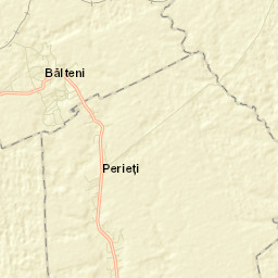 Comuna Bălteni Street Map