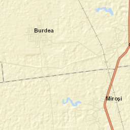 Comuna Miroşi Street Map